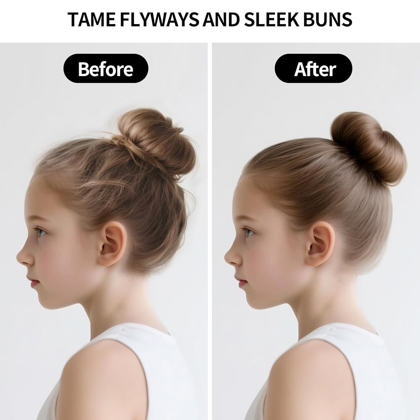 Hair Wax Stick - Slick Back Pomade for Taming Flyaways & Frizz | Ideal for Sleek Ponytails & Buns