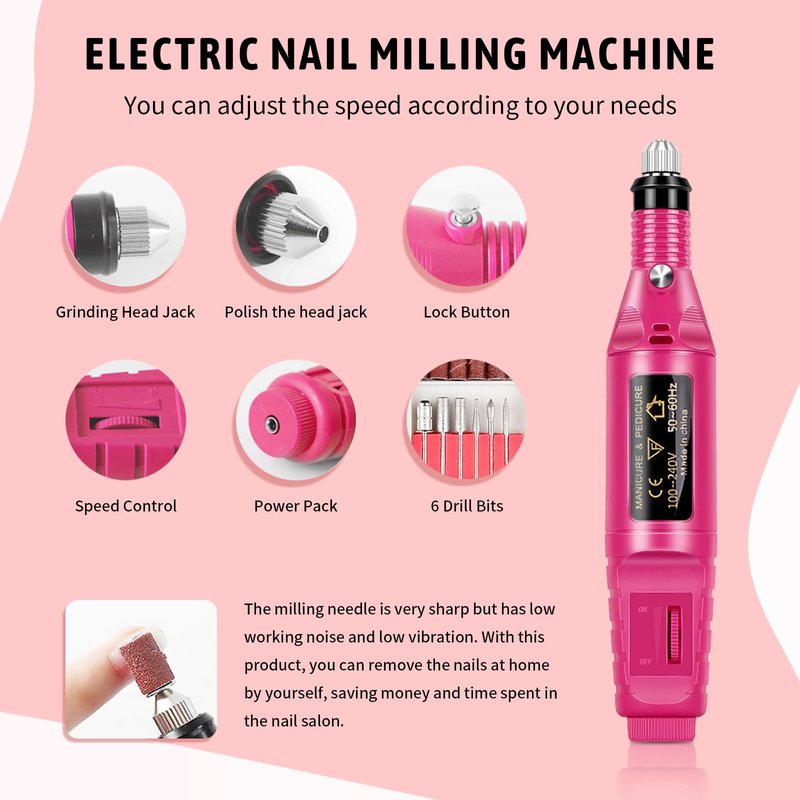 67Pcs Gel Nail Polish Kit with UV Light and Nail Drill Starter Kit- 32 Colors Nail Polish 4Pcs Top Base Coat and 15Pcs Nail Brush All in One Manicure Kit for Beginners DIY at Home Gifts for Women