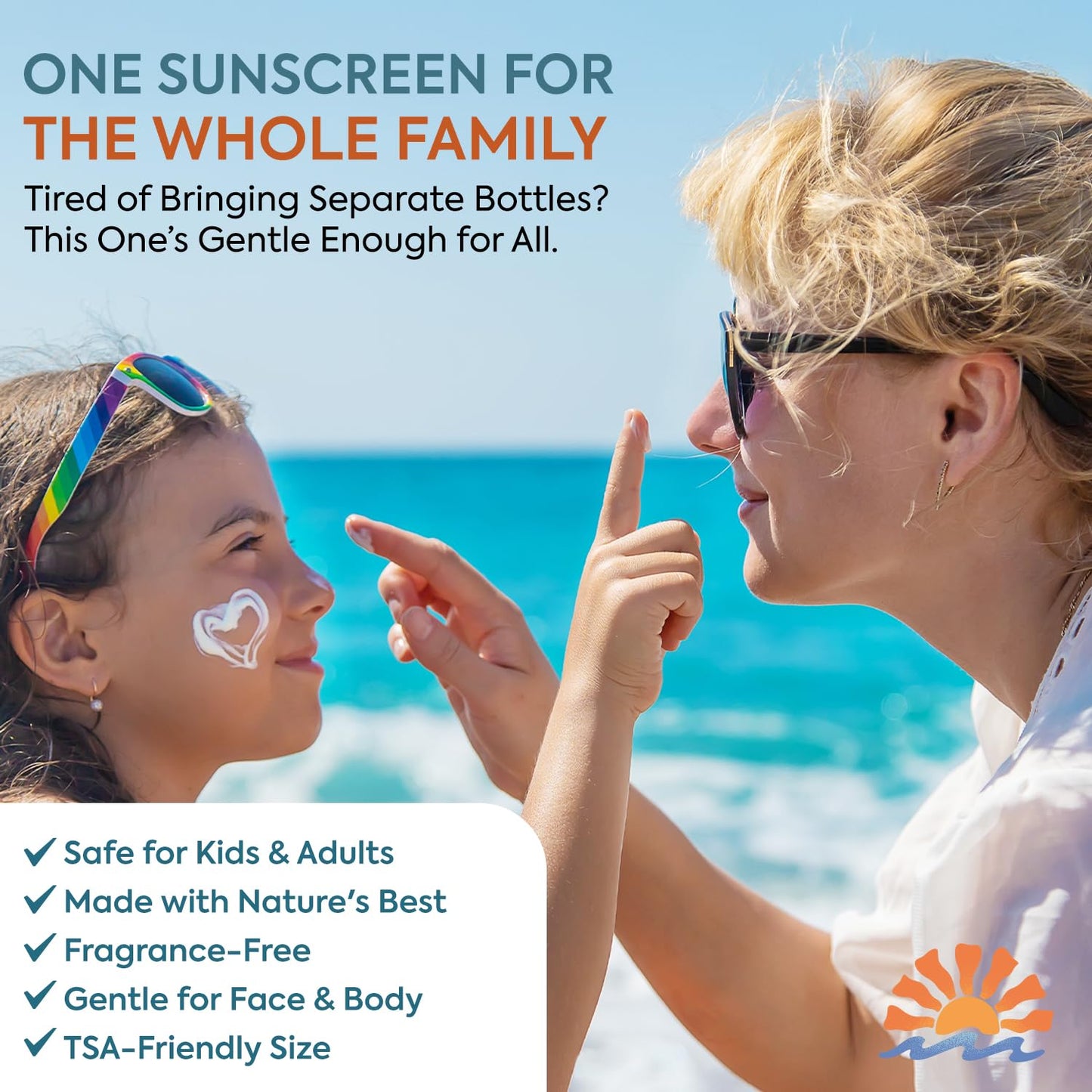 Beef Tallow Sunscreen with Clear Zinc: Non-Toxic SPF 30 Sunscreen for Face & Body, Natural Sunblock with Nourishing Tallow & Botanical Extracts (SPF50 & Tallow)