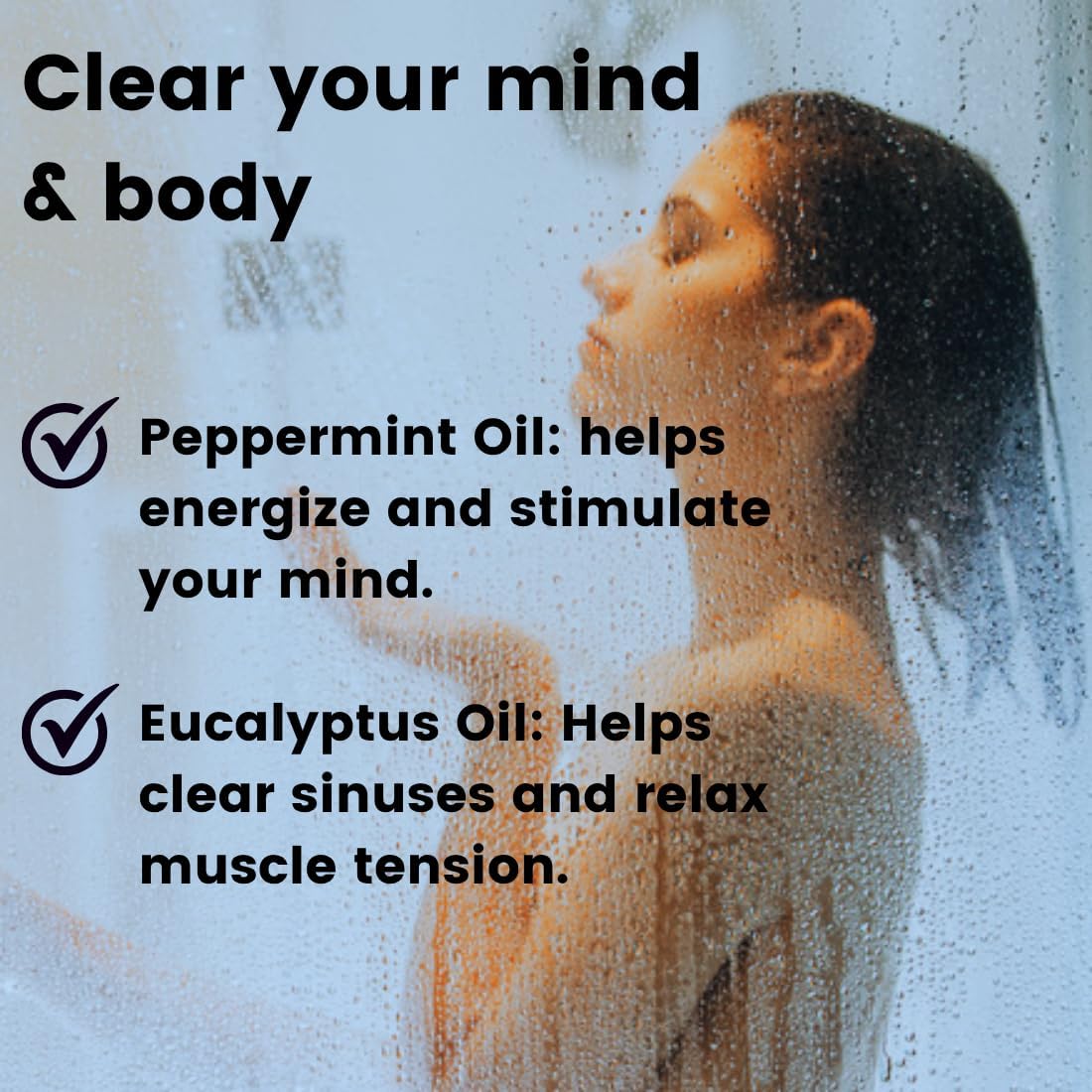 Refreshing Sport Shower Steamers - Peppermint & Eucalyptus Essential Oils | Muscle Recovery & Relaxation, Made in USA