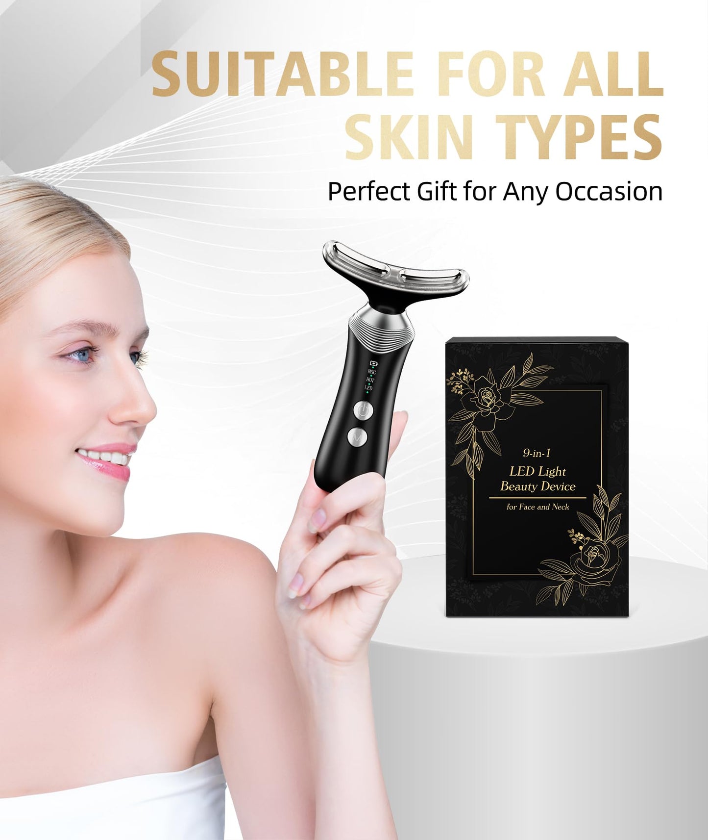 Dopsikn Portable Facial Massager Tool