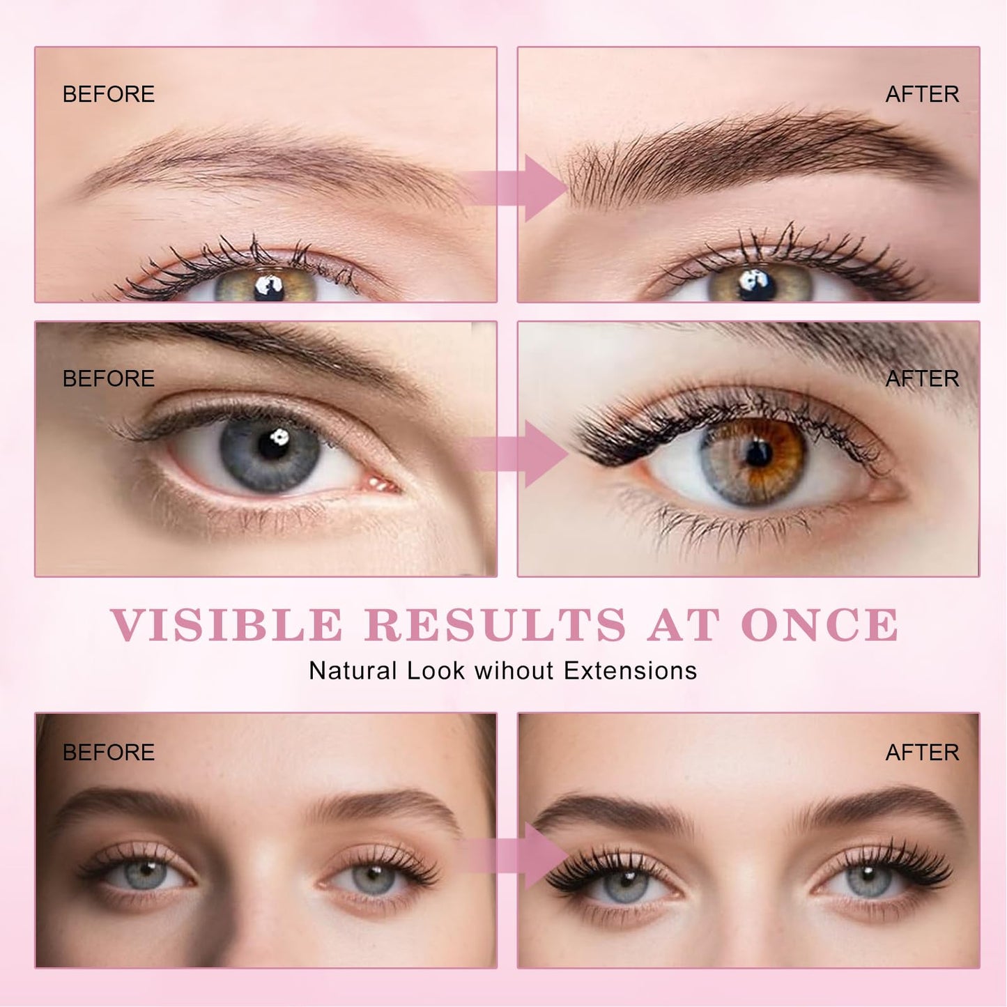 Lash Lift and Black Kit, Eyelash Perm and Black Kit, Professional Black Color Eyelash & Eyebrow Lift Set, Quick Lifting & Voluminous Coloring for Lash Lifting, Easy to Use & Lasting Curl at Home