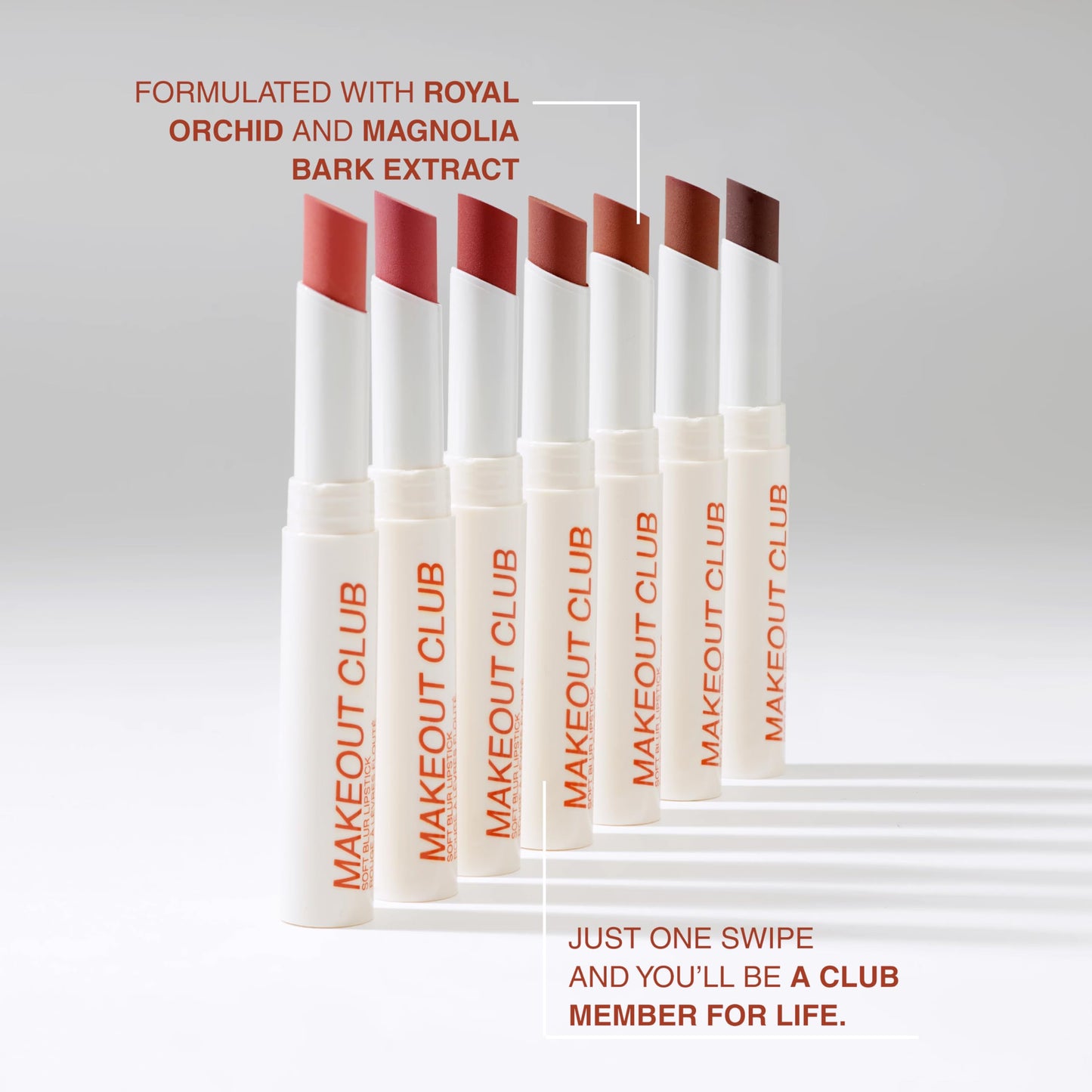 Freck Makeout Club Soft Blur Lipstick (Shy Hottie - Warm Caramel)