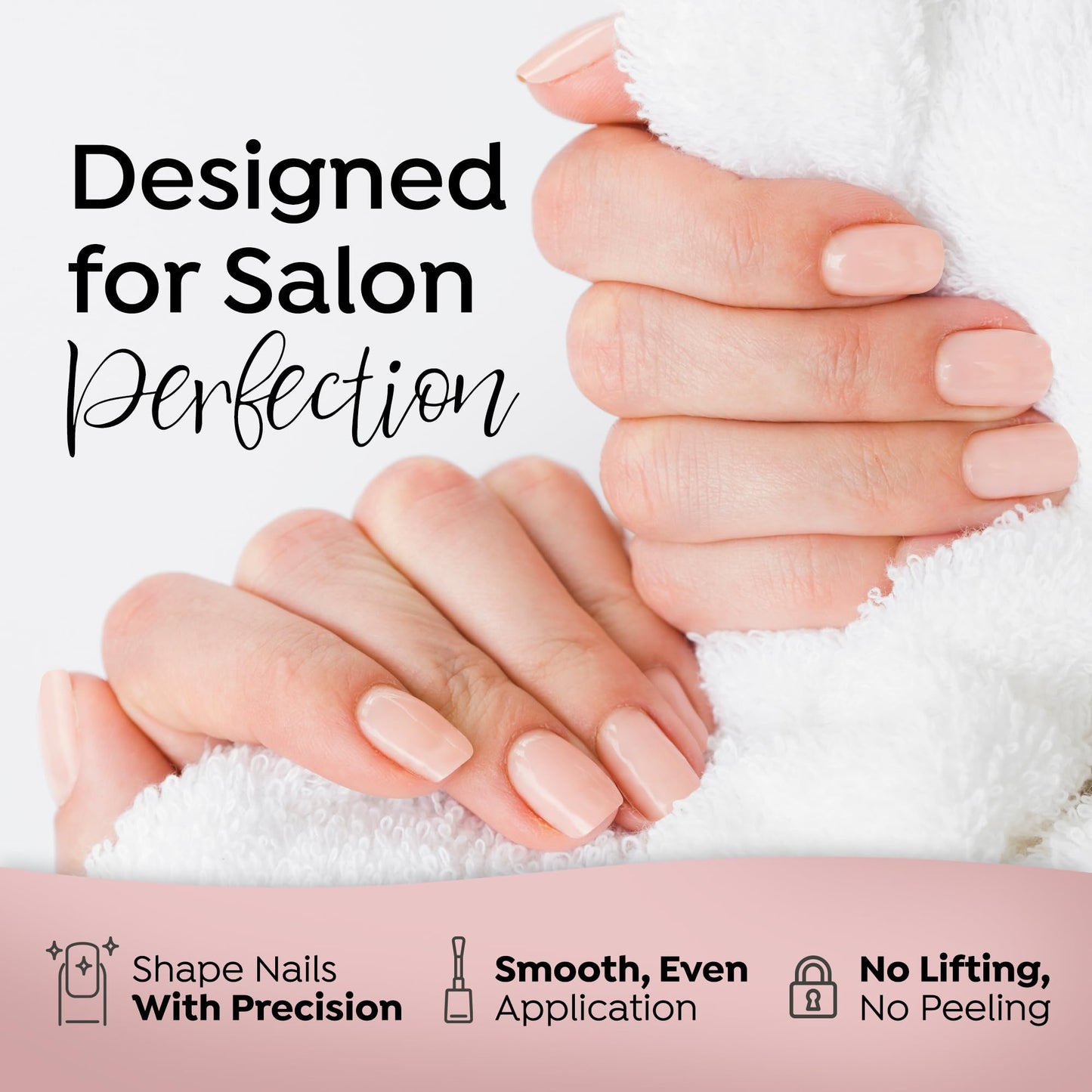 TONES Nail Extension Acrylic Powder – Cover Almond (Soft Nude Beige) | Long-Lasting Bubble-Free Polymer | Professional Salon & Home Carving & 3D Nail Art | USA Made (3.5 oz)