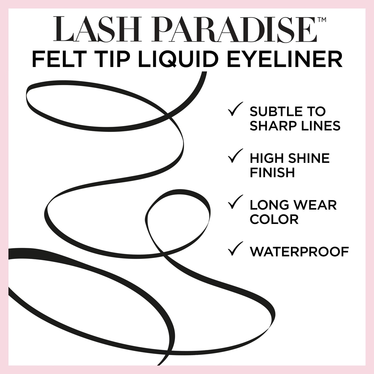 L'Oreal Paris Cosmetics Voluminous Lash Paradise Liquid Eyeliner