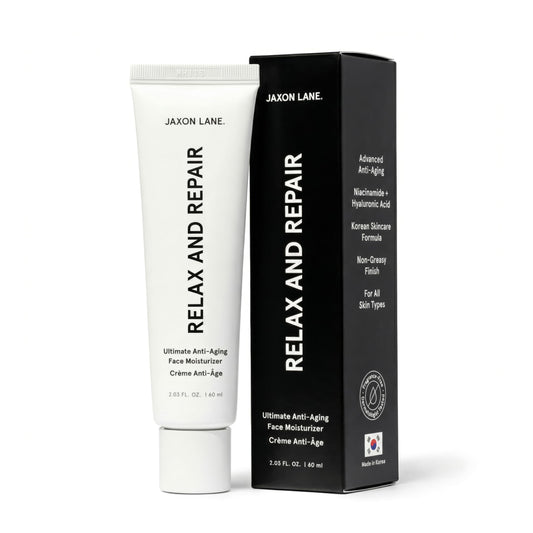JAXON LANE Relax and Repair Korean Face Moisturizer for Men, 1 Pack