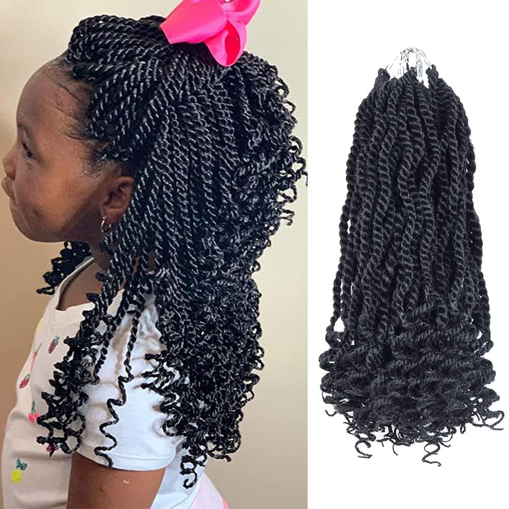 TOZIKA 6 Packs Senegalese Twist Crochet Hair 18 Inch Crochet Braids Senegalese Twists Synthetic Braiding Hair Extension (TBUG#, 18 Inch)