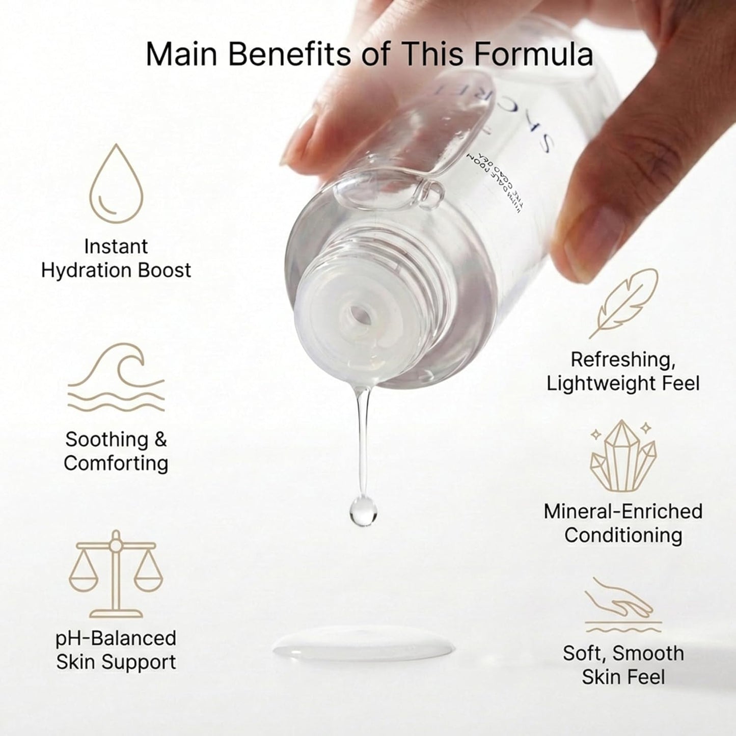 Bio Skin Hydration Facial Toner - Refreshing Minerals for All Skin Types | 7.1 Fl Oz Citrus Scent
