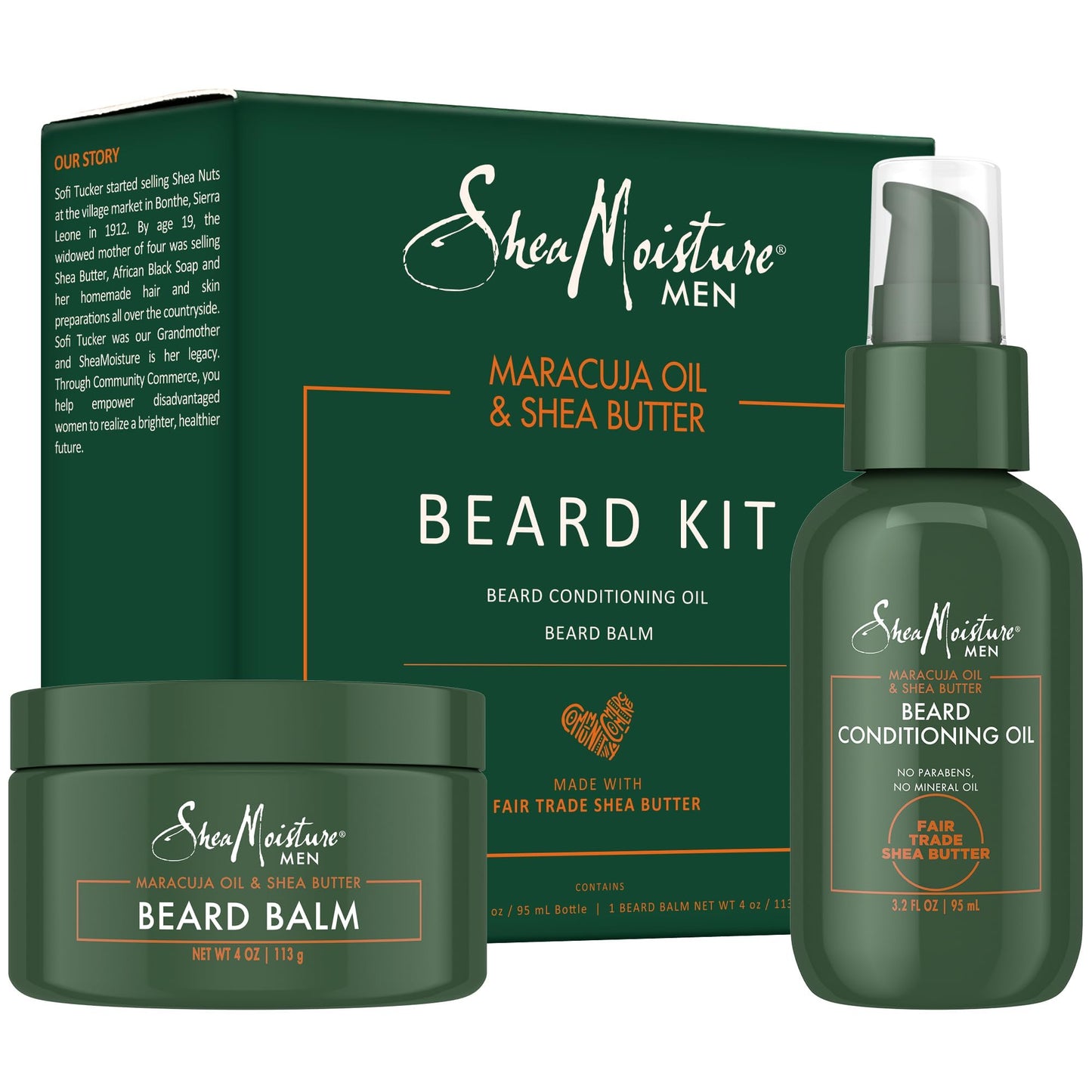 SheaMoisture Beard Kit (Oil & Balm), Gifts for Men