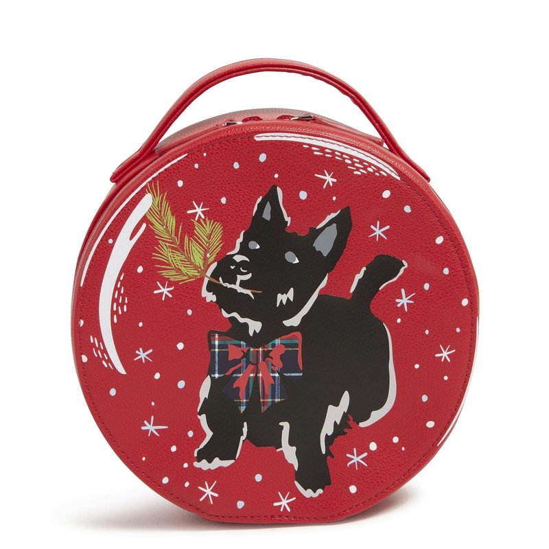 Vera Bradley Women's Novelty Cosmetic Makeup Organizer Bag, Scottie Dog, One Size
