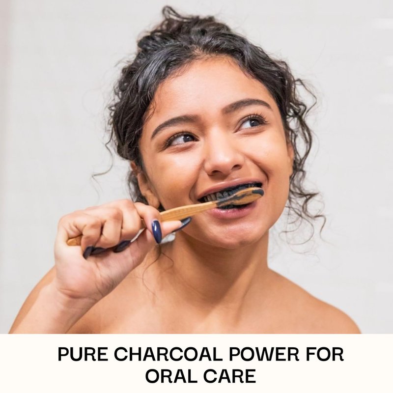 Schizandu Activated Hardwood Charcoal Powder | Supports Skin, Body, Oral Health, Teeth Whitening
