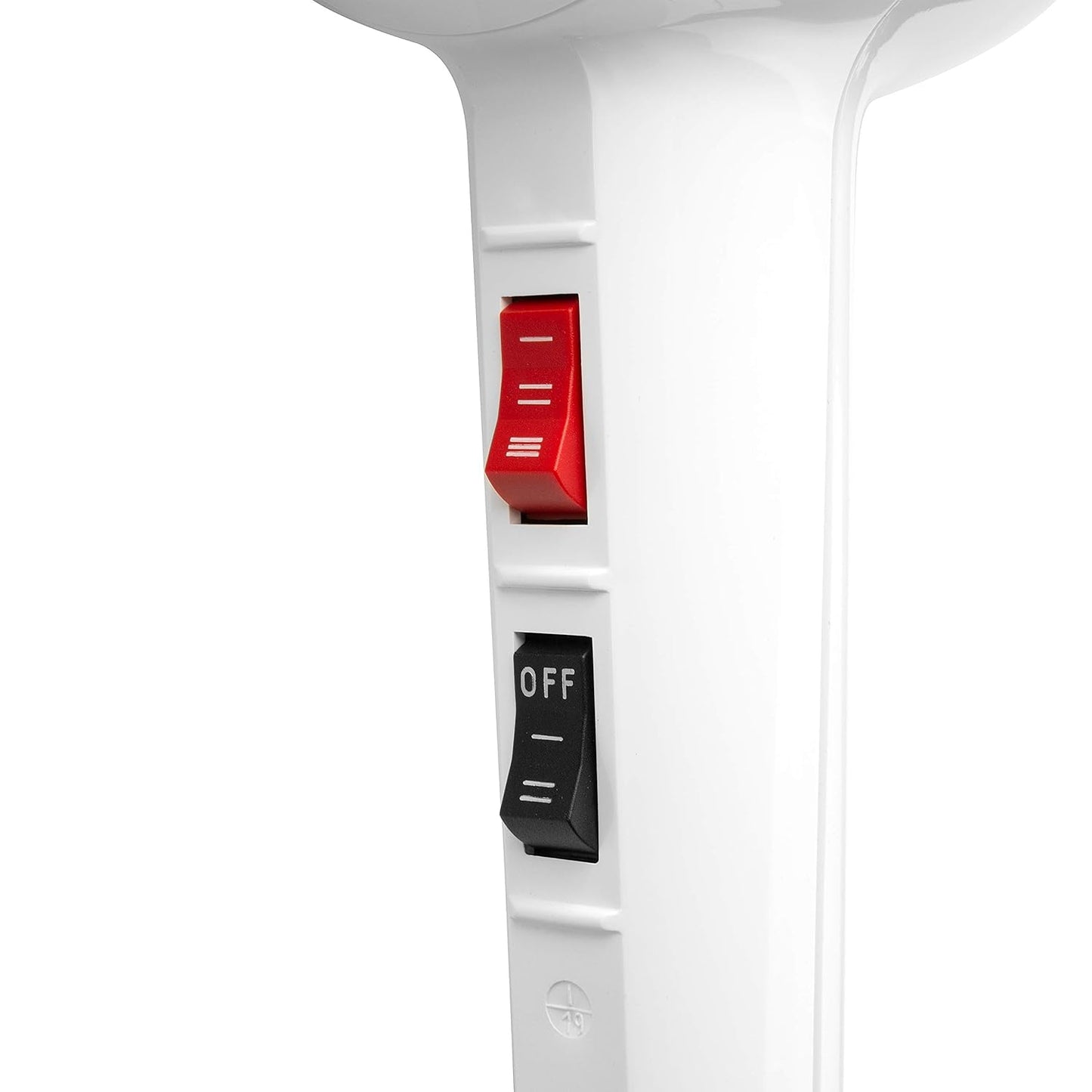Elchim 2001 Hair Dryer - High Pressure, Fast Drying | White, 1 Count