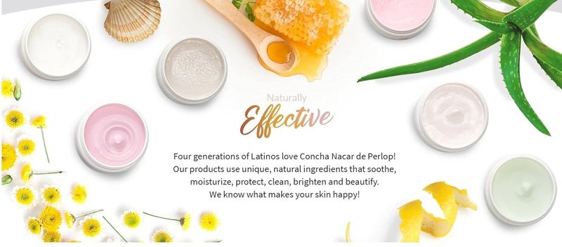 Concha Nacar Day Cream - Hydrating Formula for Radiant Skin | 2 oz, White (Pack of 6)