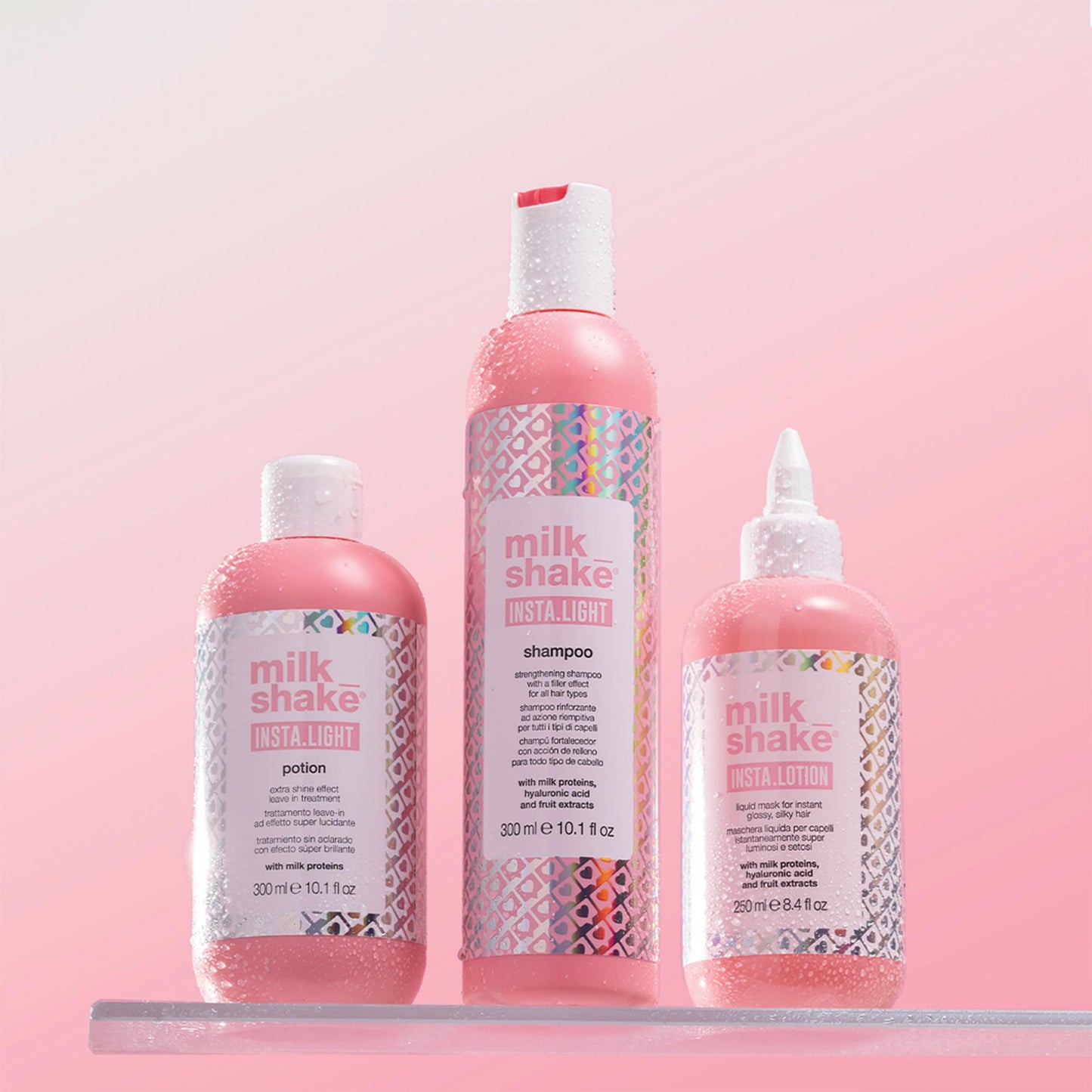 milk_shake Insta.Light Shampoo - Strengthening Shampoo with Filler Effect