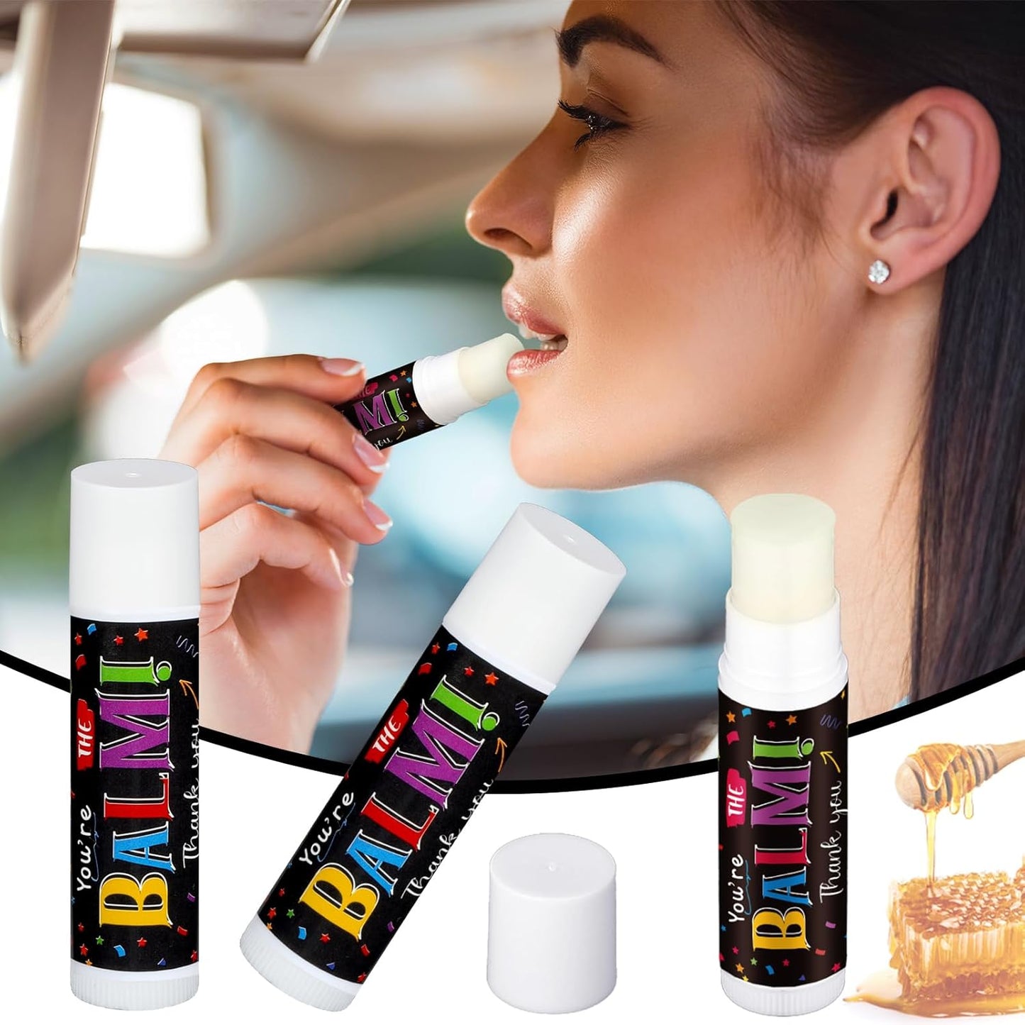 Bulk Lip Balms for Christmas Gifts - Employee Thank You Favors | 150 Pack for Nurses & Coworkers