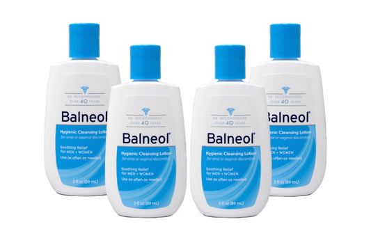 Balneol Hygienic Cleansing Lotion, 3.0 Oz - Buy Packs and Save (Pack of 4)