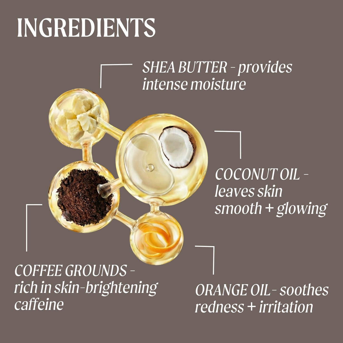 UpCircle Coffee Face Scrub - Floral Blend For Sensitive Skin 3.5oz - Chamomile, Shea Butter, Coconut + Rosehip Oil - Natural, Vegan Face Exfoliator For Soft, Smooth Skin