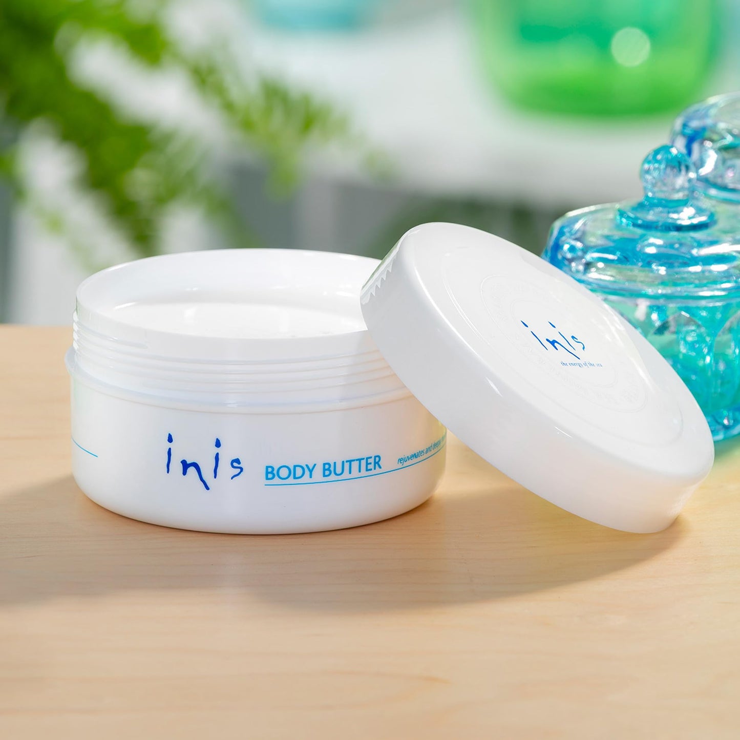 Inis the Energy of the Sea - Rejuvenating Body Butter for Women and Men, Whipped Body Cream with Seaweed Extract, Shea Butter and Argan Oil, Deep Moisturizing Skin Cream, 10.1 fl oz