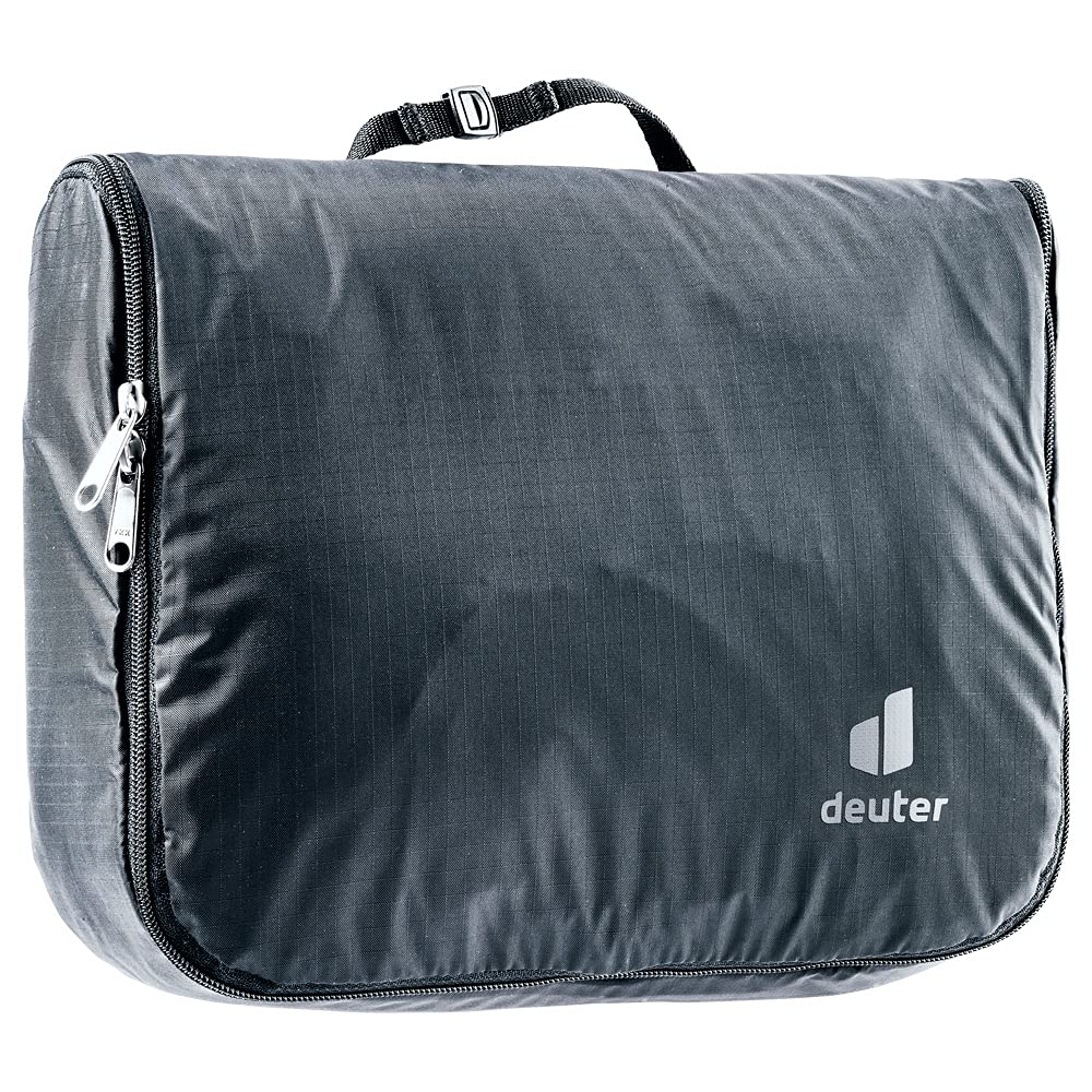 Deuter Wash Center Lite II 3L - Lightweight Hanging Toiletry Bag for Trekking and Travel - Wave-Ink