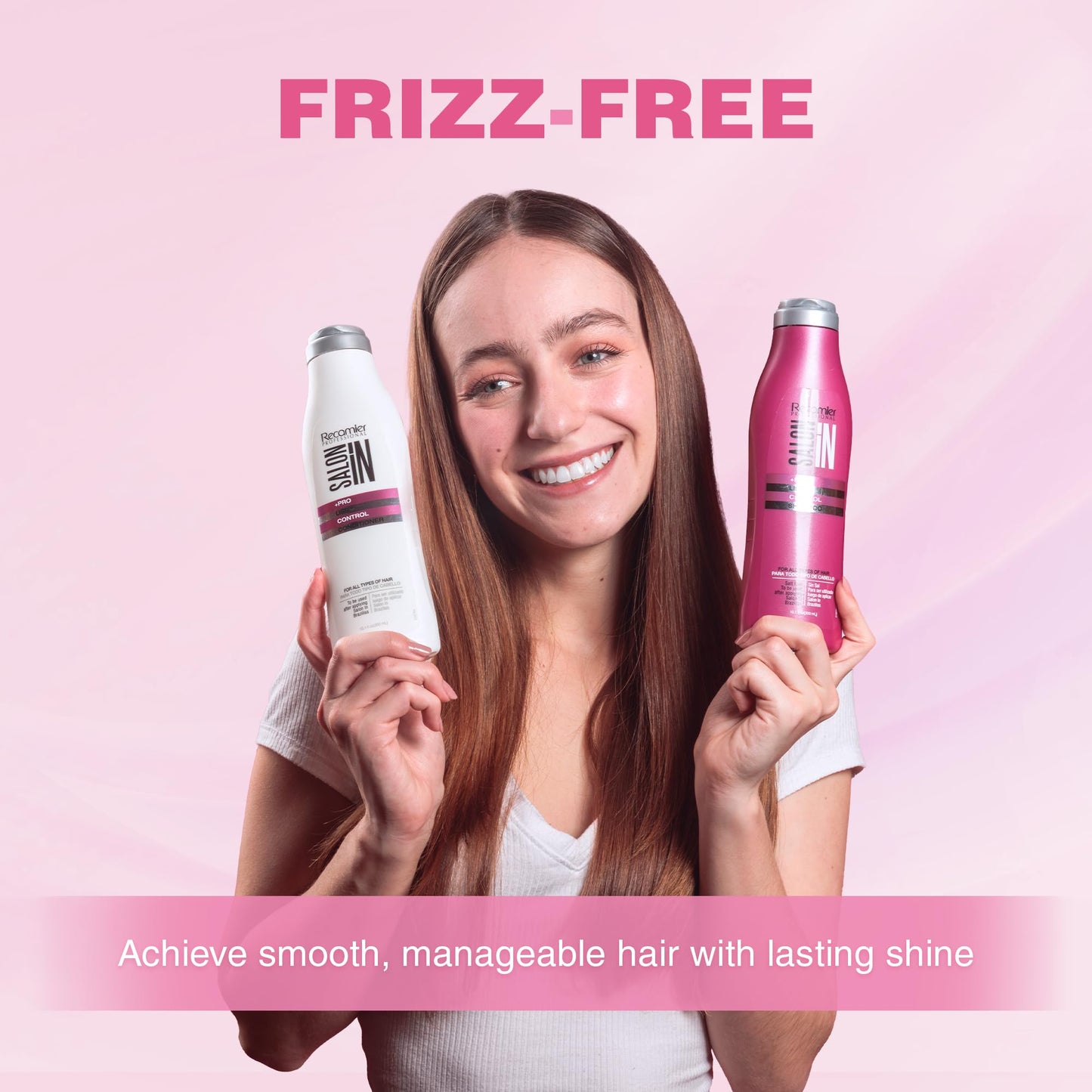 Salon In by Recamier | Liss Control Hair Conditioner Anti-Frizz | Frizz Control Hydrating Conditioner | 33.8 fl oz / 1000 ml
