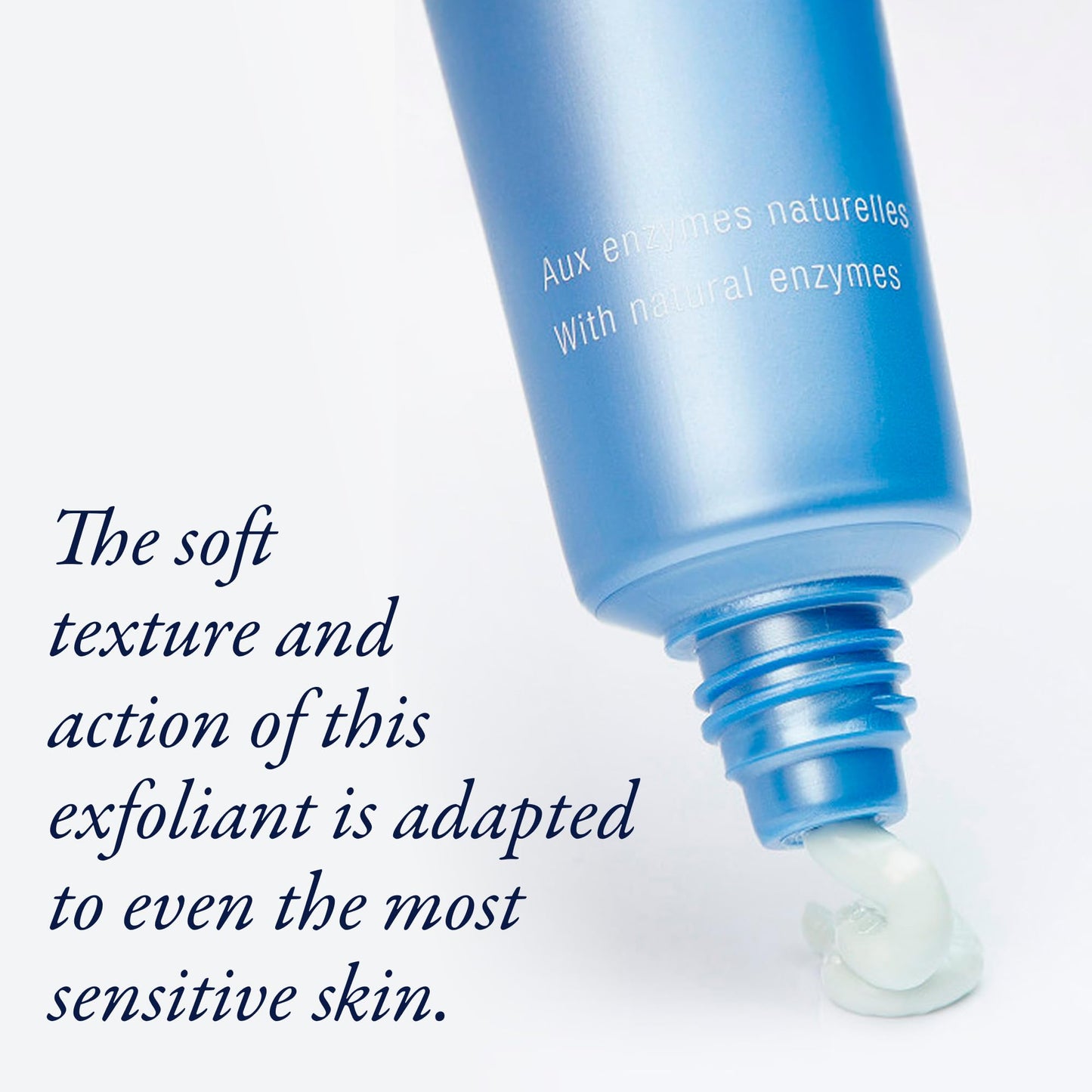 PHYTOMER Vegetal Exfoliant Gentle Face Exfoliating Cream Cleanser | Helps reduce the look of impurities, Refines Skin Texture | Made with Natural Enzymes | Safe for Sensitive Skin (50 ml)