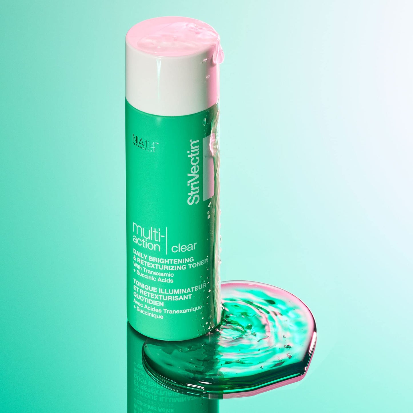 StriVectin Multi Action Clear Daily Brightening & Retexturing Toner for Acne and Blemish Prone Skin for Clearer, Smoothening and Brightening, Less Breakouts and Pimples for Healthy Looking Face