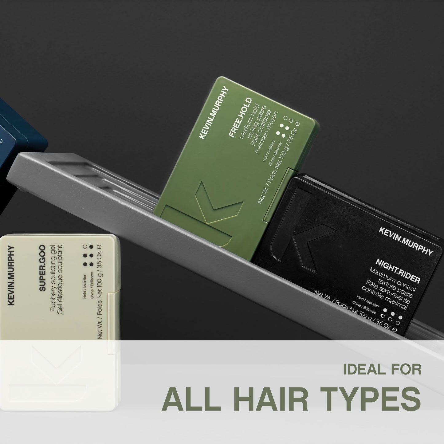 KEVIN.MURPHY FREE.HOLD - Hair Styling Paste - For All Types - Medium Hold - Hair Breakage Prevention - Styling Product - Paraben Free Hair Care - 100 g / 3.5 oz