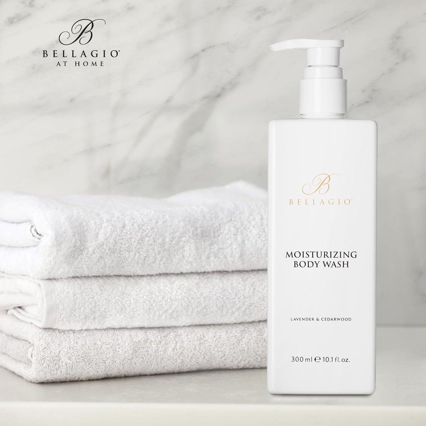 Moisturizing Body Wash - Cedarwood, Green Mandarin & Lavender Scent - 10 oz