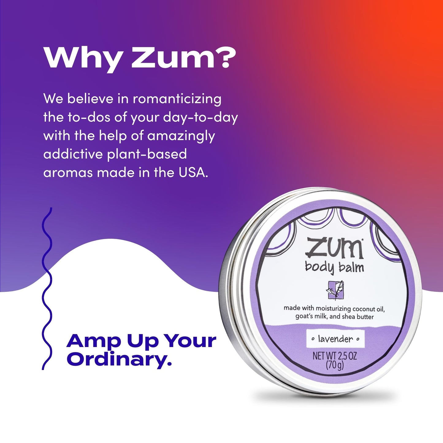 Zum Rub Moisturizer - Lavender - 2.5 oz (Pack of 2)