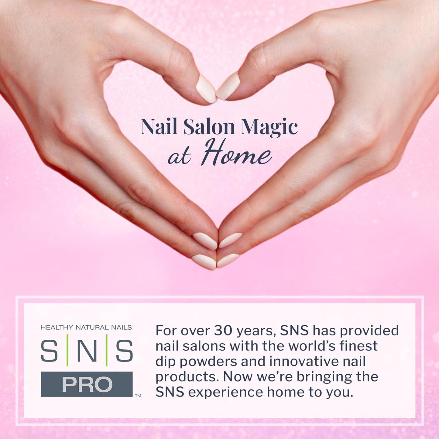SNS Nail Dip Powder - Miracle Garden Pink/Fuchsia Cream | Long-Lasting, Low Odor, No UV Lamp - 1.5 Oz