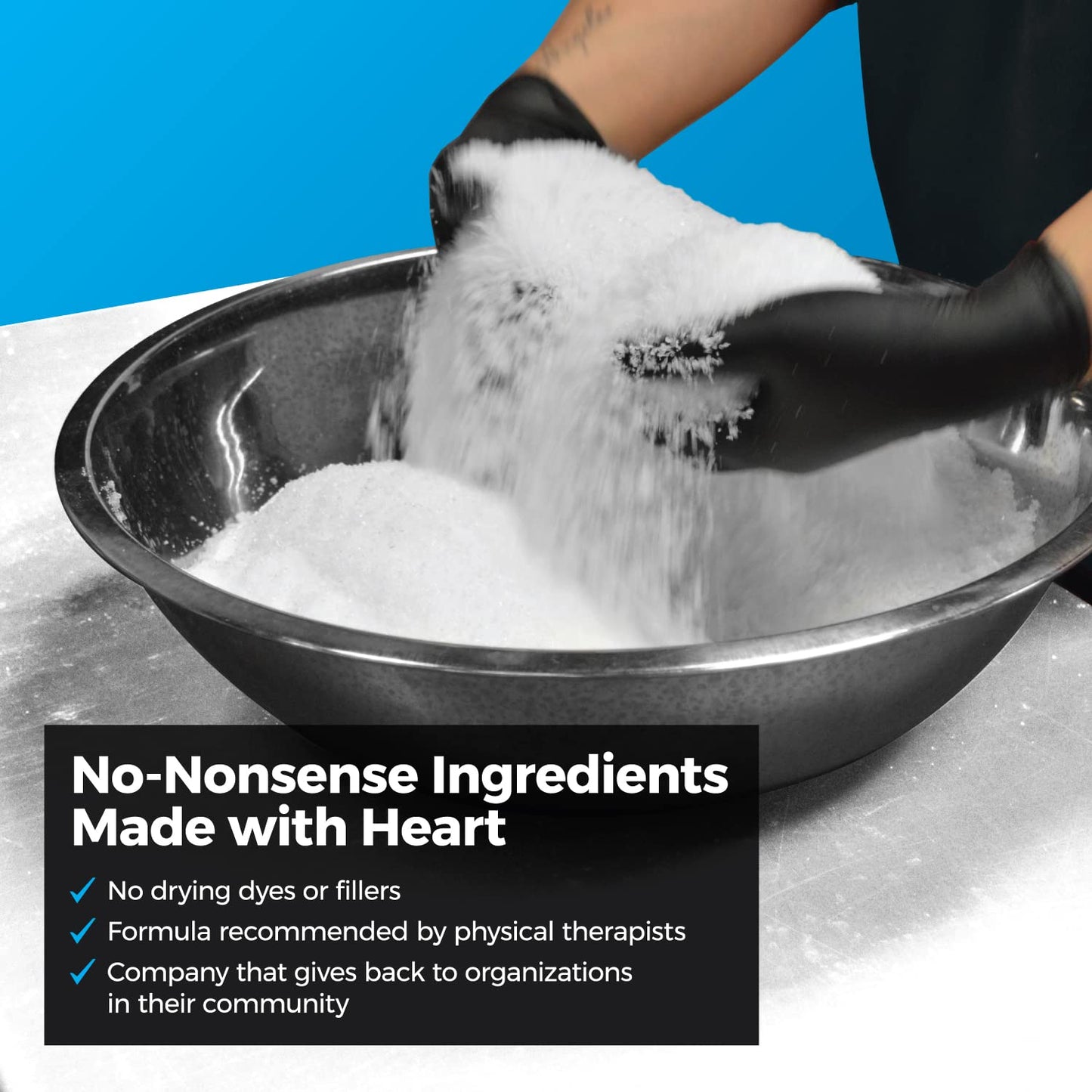 Muscle Rehab| Arnica Bath Soak with Essential Oils | Pain Relief for Sore Muscles, Joints & Foot Ache | Magnesium Bath Salts for Muscle Recovery, Relaxation & Wellness