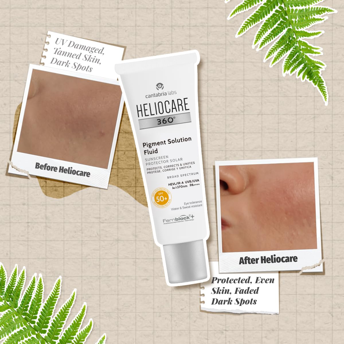 Heliocare 360 Pigment Solution Fluid SPF50 | 50ml