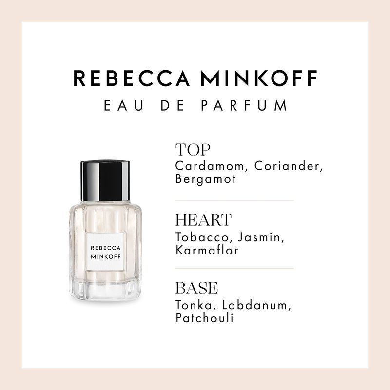 Rebecca Minkoff Perfume for Women - Women's Perfume with Notes of Cardamom, Coriander, Bergamot, Tobacco, Jasmin, Tonka, and Patchouli - 3.4 oz
