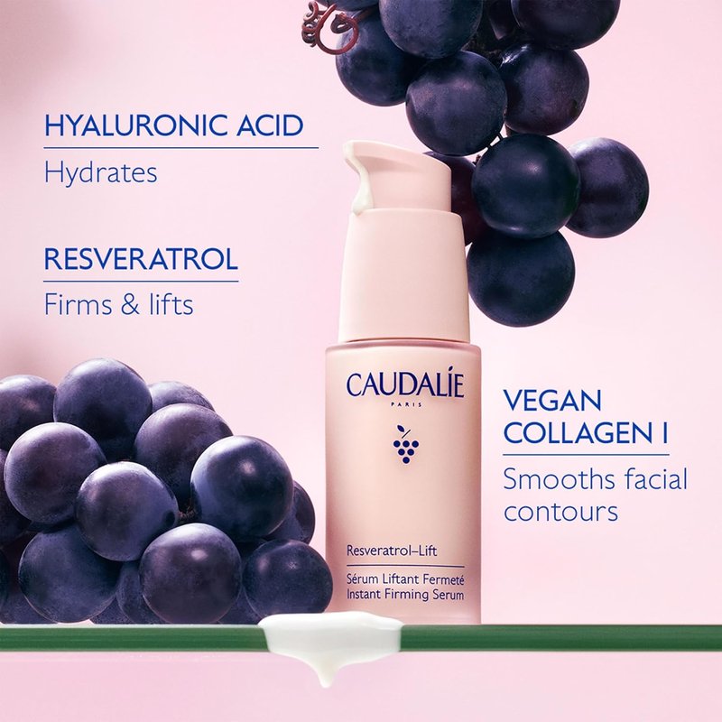 Caudalie Resveratrol-Lift Firming Serum | Retinol Alternative, Refillable - 30 mL