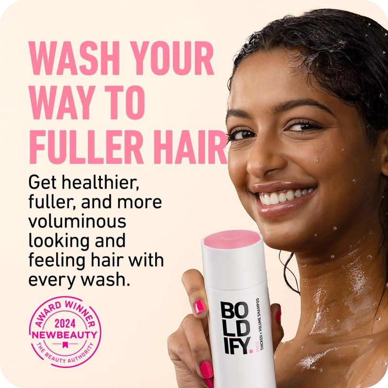 Thickening Shampoo - Rice Water Formula for Thinning & Oily Hair | Volumizing, 8oz