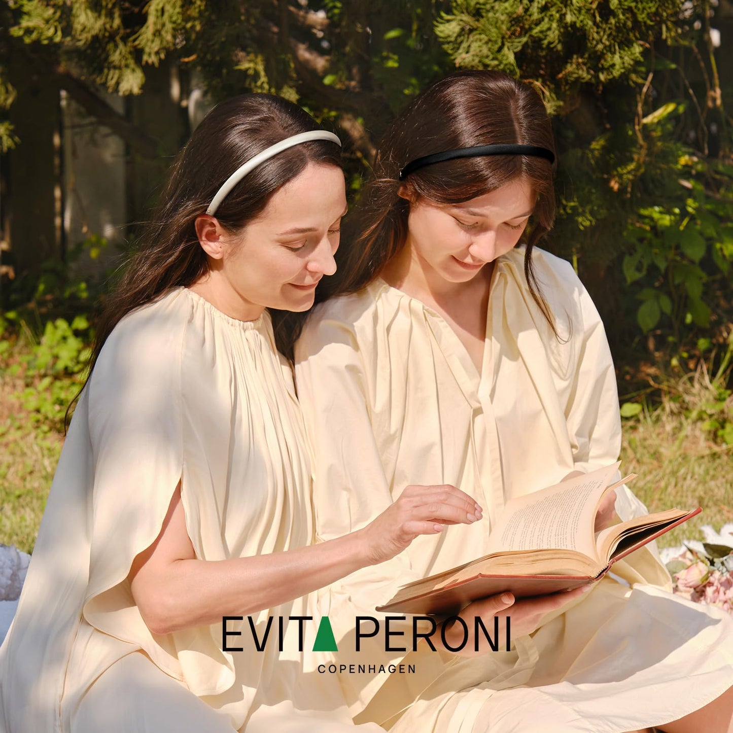 EVITA PERONI Thin Silk Headbands for women Satin Nonslip Comfort Hairband