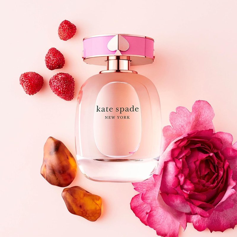 Kate Spade New York Eau de Parfum - Long Lasting Floral & Fruity Fragrance with Strawberry, Rose & Cashmeran Notes | 3.4 oz
