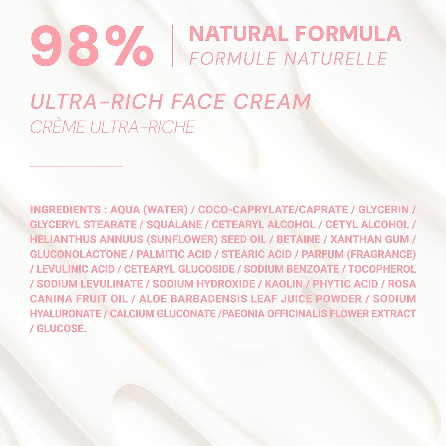 Panier des Sens – Radiant Peony Ultra Rich Face Cream – Hydrates & Regenerates in 48 H – 99% Natural Ingredients – Made in France, Vegan Friendly – 1.7 fl oz