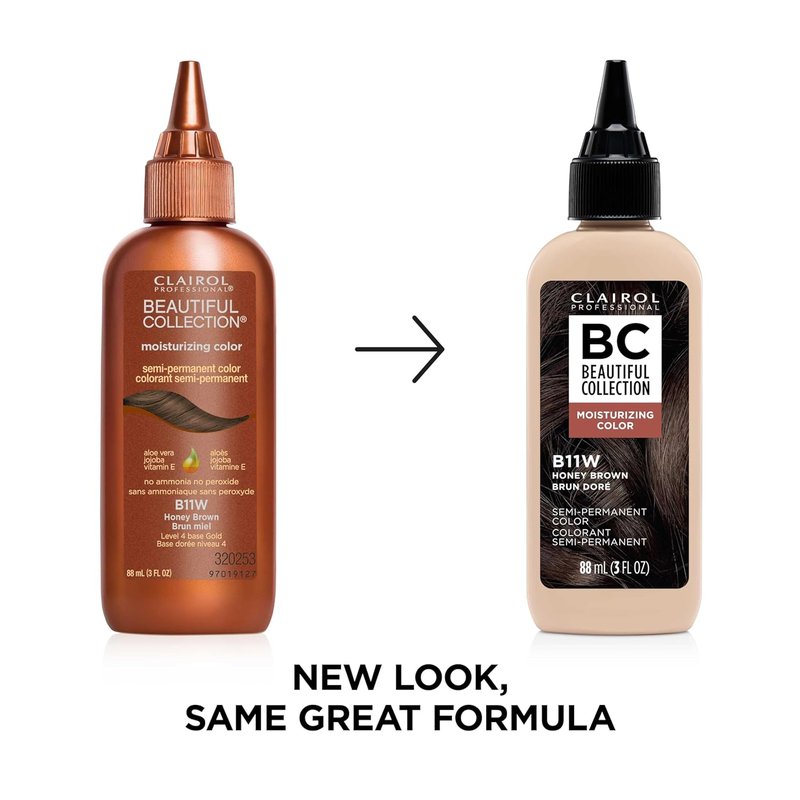 Clairol Professional Semi-Permanent Hair Color - Zero Damage Formula for All Hair Textures | Various Shades Available
