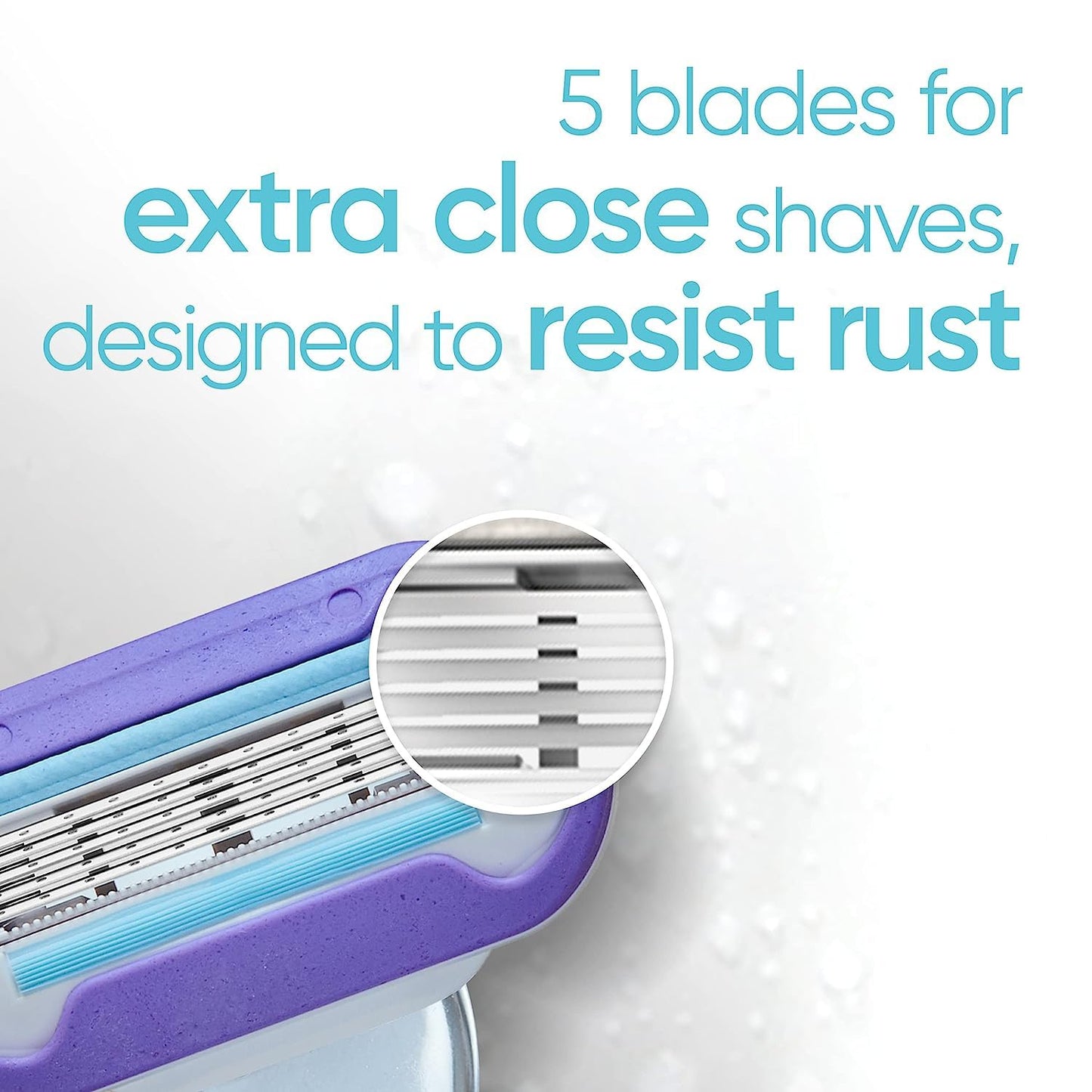 Gillette Venus Swirl Women's Razor - Precision Blades for Smooth Shaving