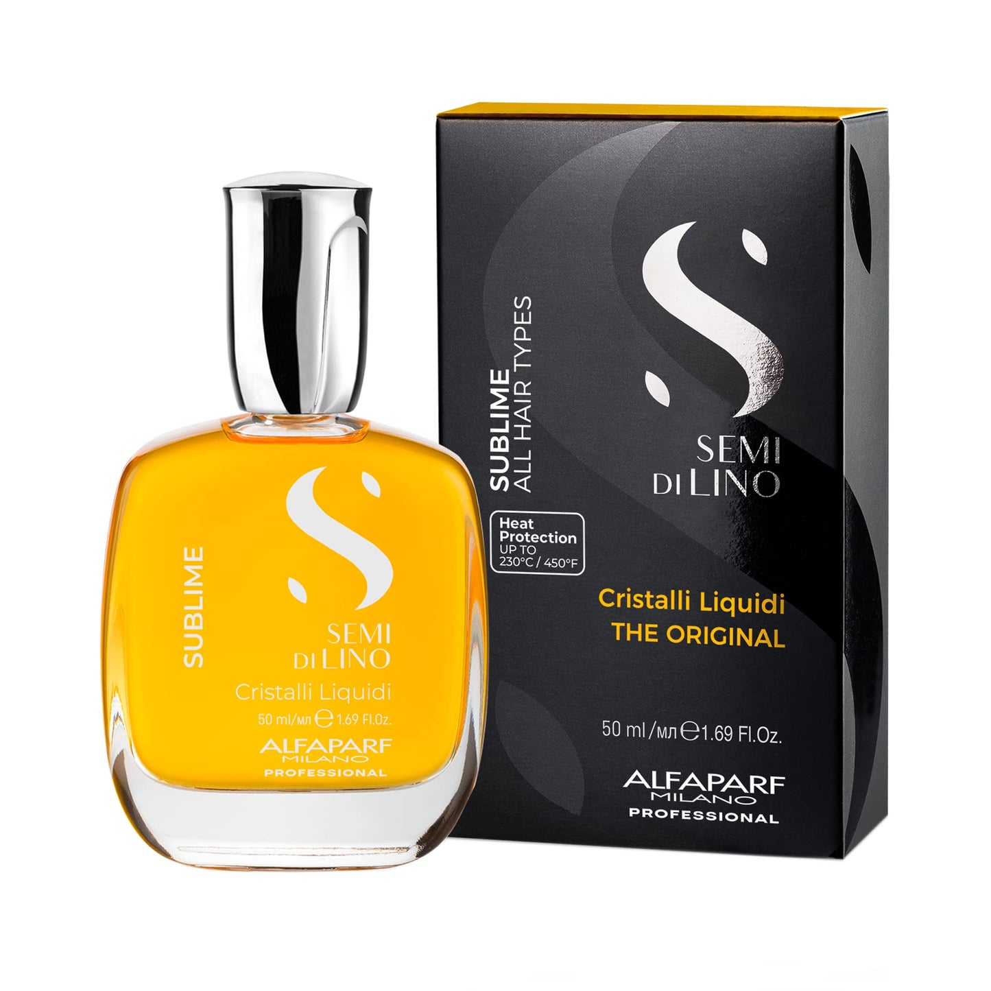ALFAPARF MILANO Semi di Lino Cristalli Liquidi Hair Oil - Heat Protectant