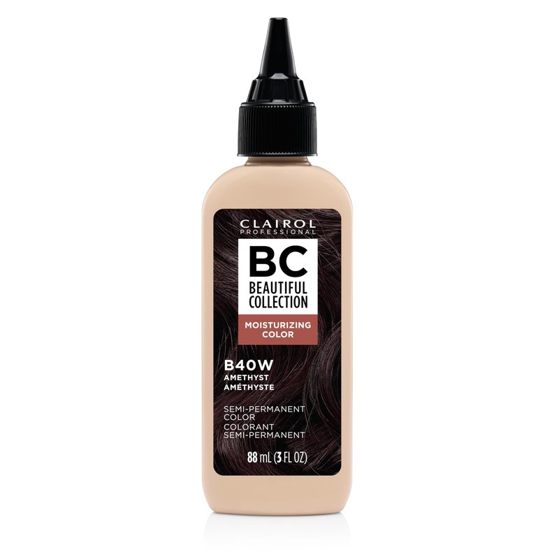 Clairol Professional Beautiful Collection Hair Color, 40W Amethyst, 3 Fl Oz - Packaging May Vary