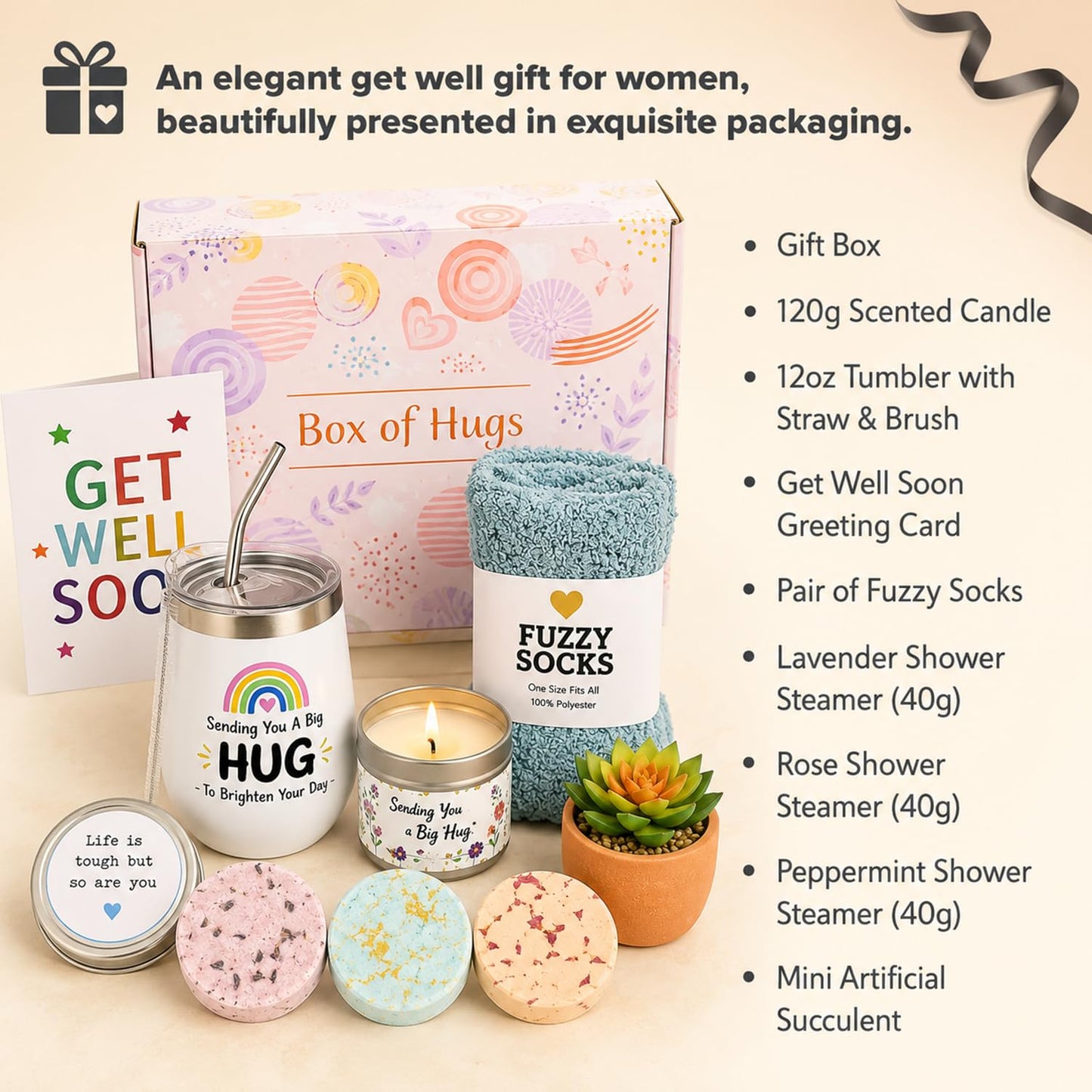Get Well Gifts for Women After Surgery, Get Better Soon Care Package