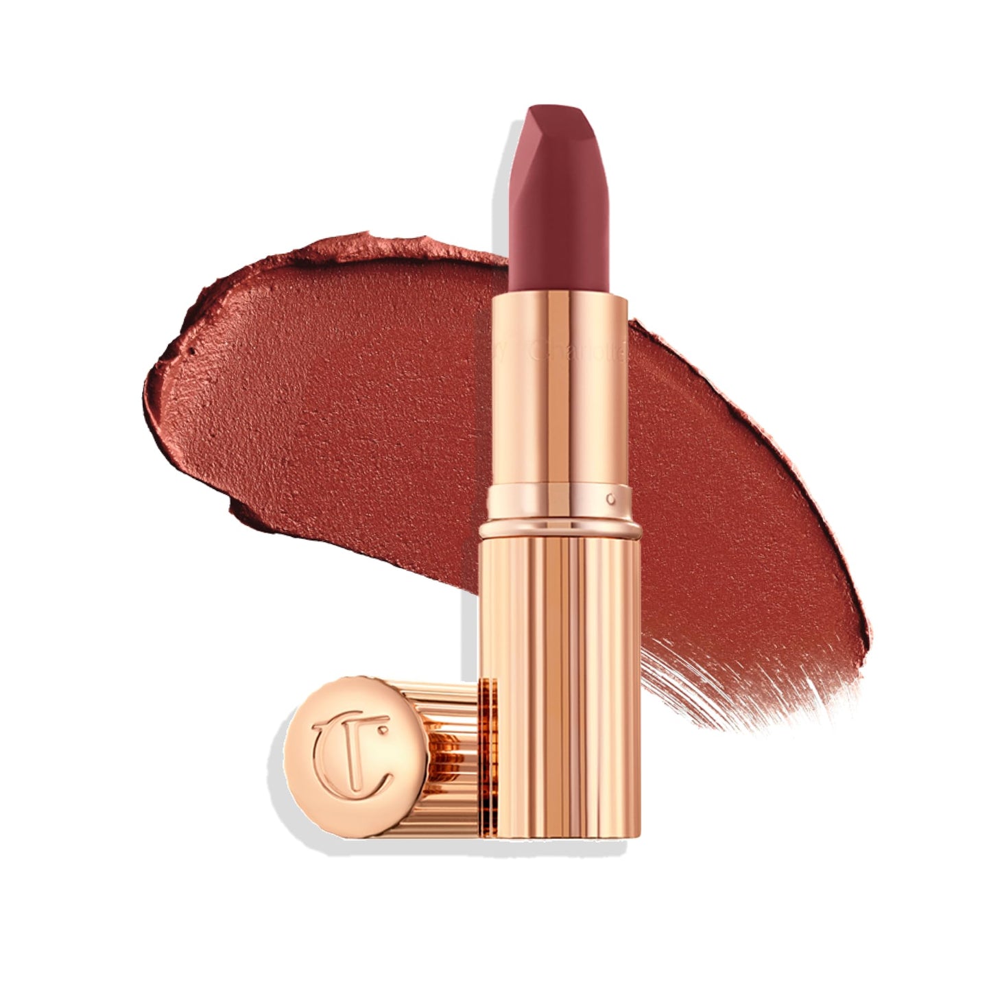 Charlotte Tilbury Matte Revolution Lipstick - Long Lasting Matte Lipstick Giftable Beauty Essential with Buildable Color & Lip-Loving Ingredients - Creamy Easy to Blend Formula - M.I. Kiss (Bond Girl)