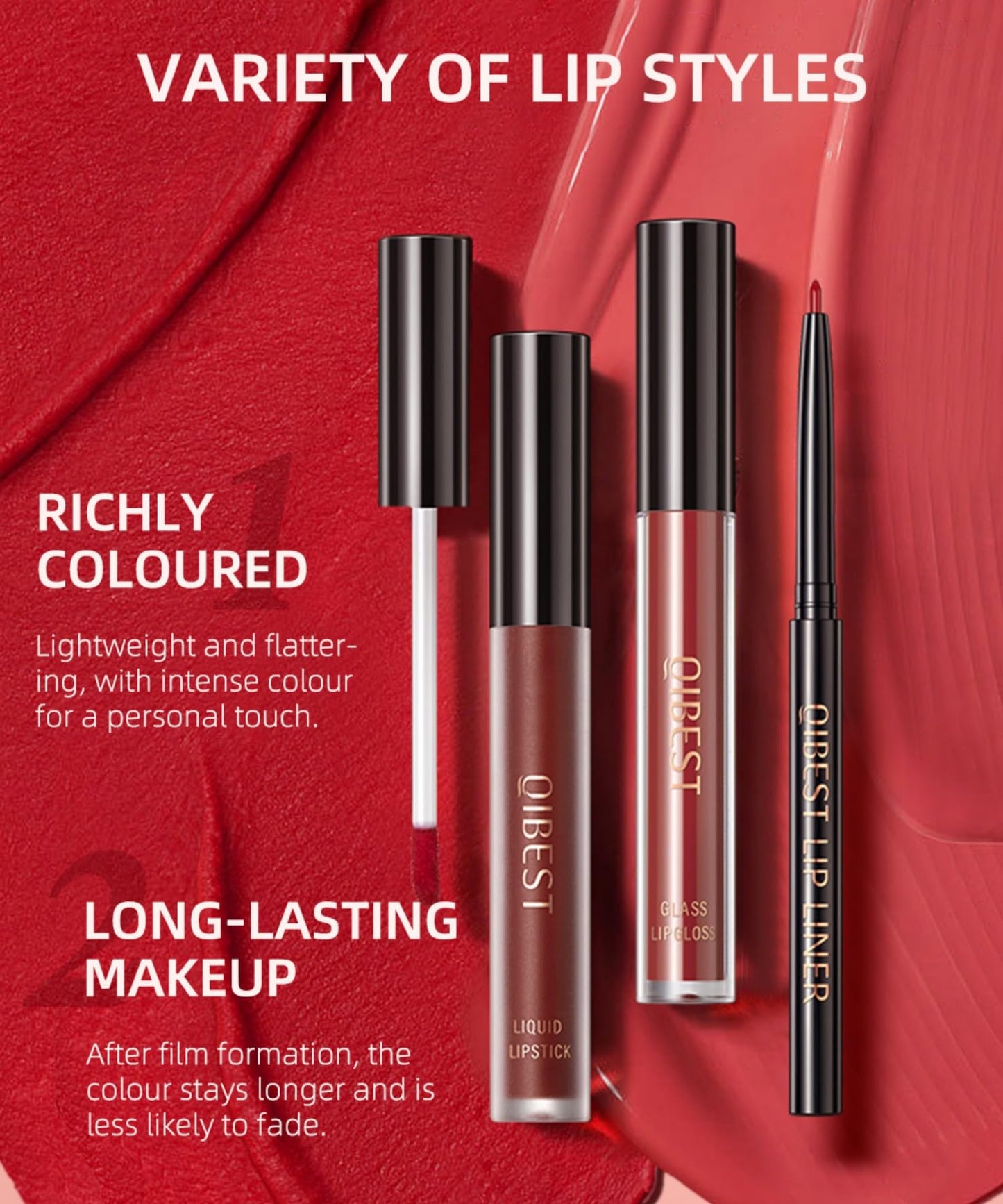 MAEPEOR All In One Lip Kit - 3 In 1 Smooth Lipliner, Lipgloss & Velvet Matte Liquid Lipstick Set with Hydrating Moisturizing Gloss and Creamy Liner - Kit 11, Hot Chocolate