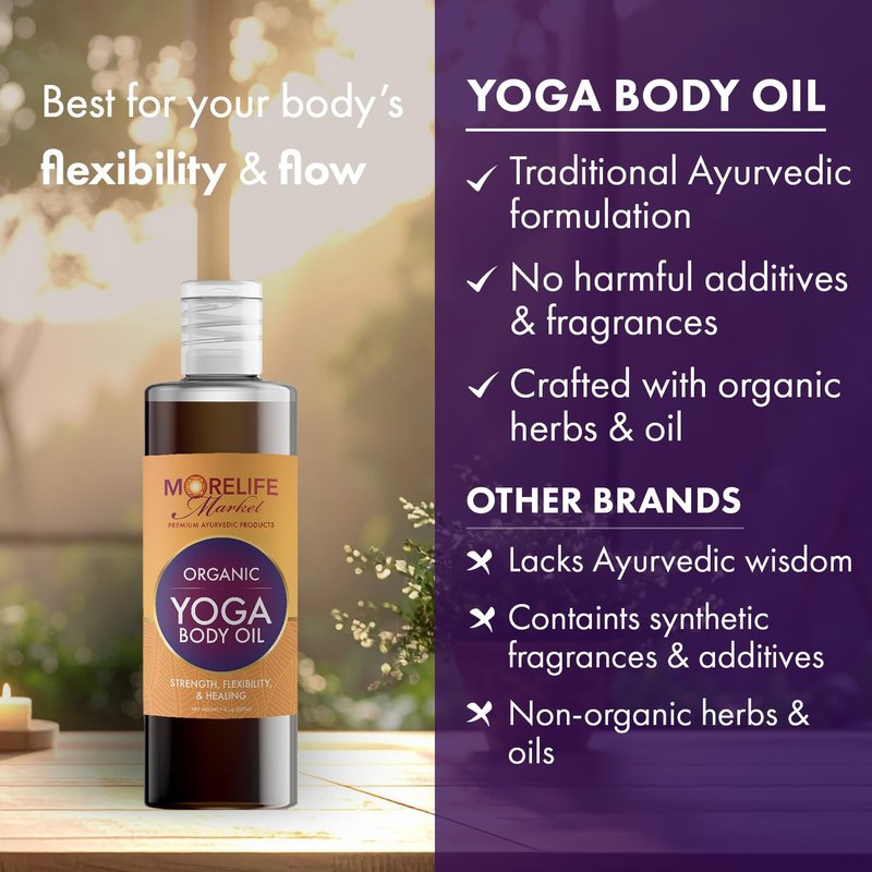 MoreLife Market Yoga Body Oil