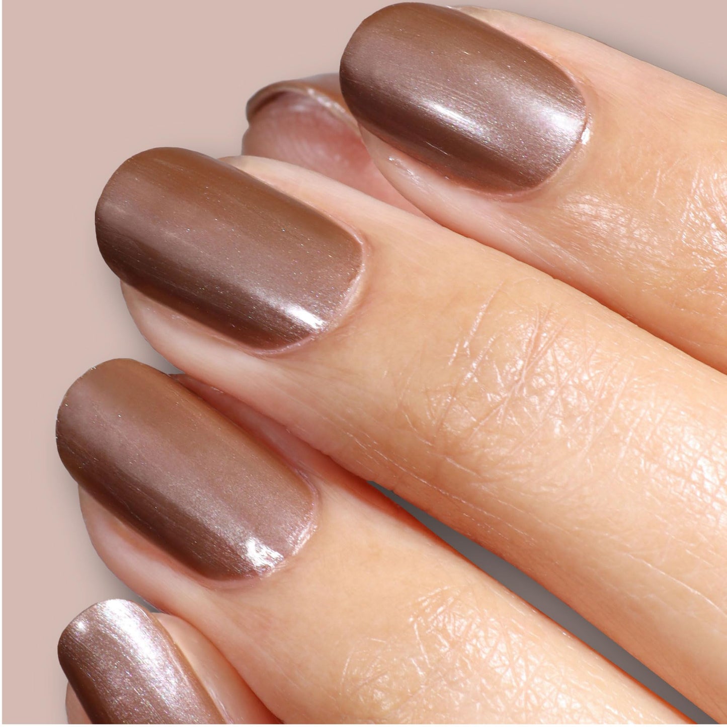 LONDONTOWN Lakur Nail Polish – Nude & Brown Shades, Long-Lasting, Streak-Free, Chip-Resistant | 21+ Free Non-Toxic Vegan Nail Color, Strengthens & Hydrates Nails, 0.4 Fl Oz