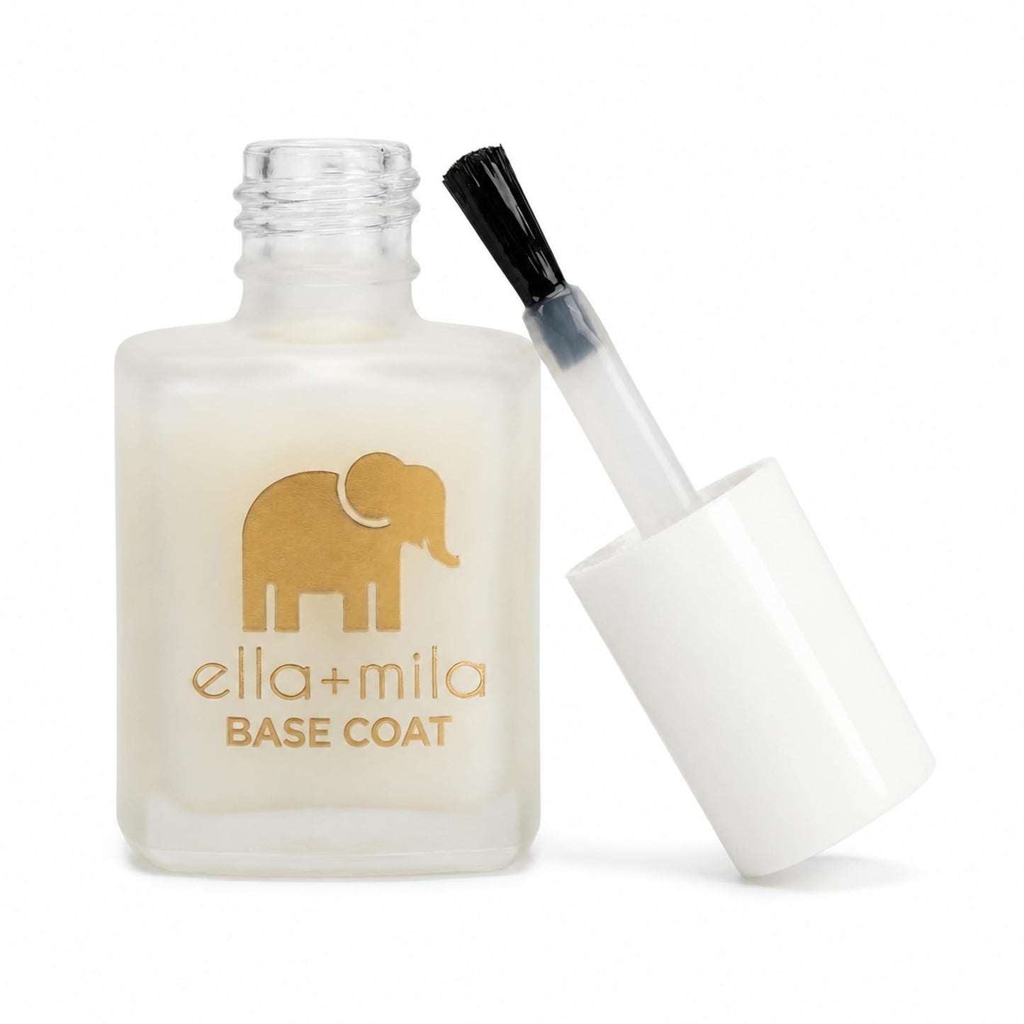 ella+mila Ridge Filler Base Coat - Smoothing Nail Treatment, Clear