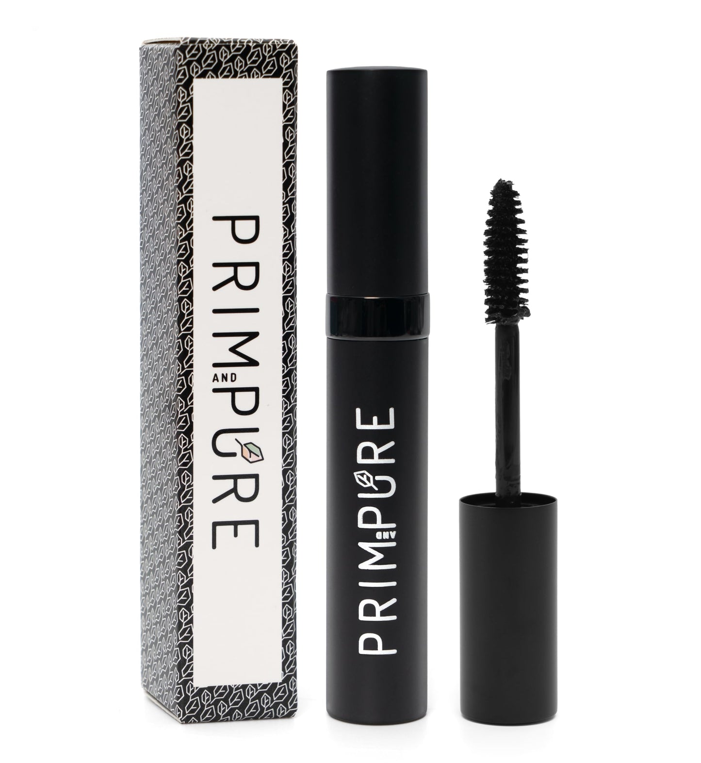 Prim and Pure Natural Mineral Mascara for Women, Teen, Eyeliner, Long Lasting, Black, Blue, Brown, Mineral, Organic