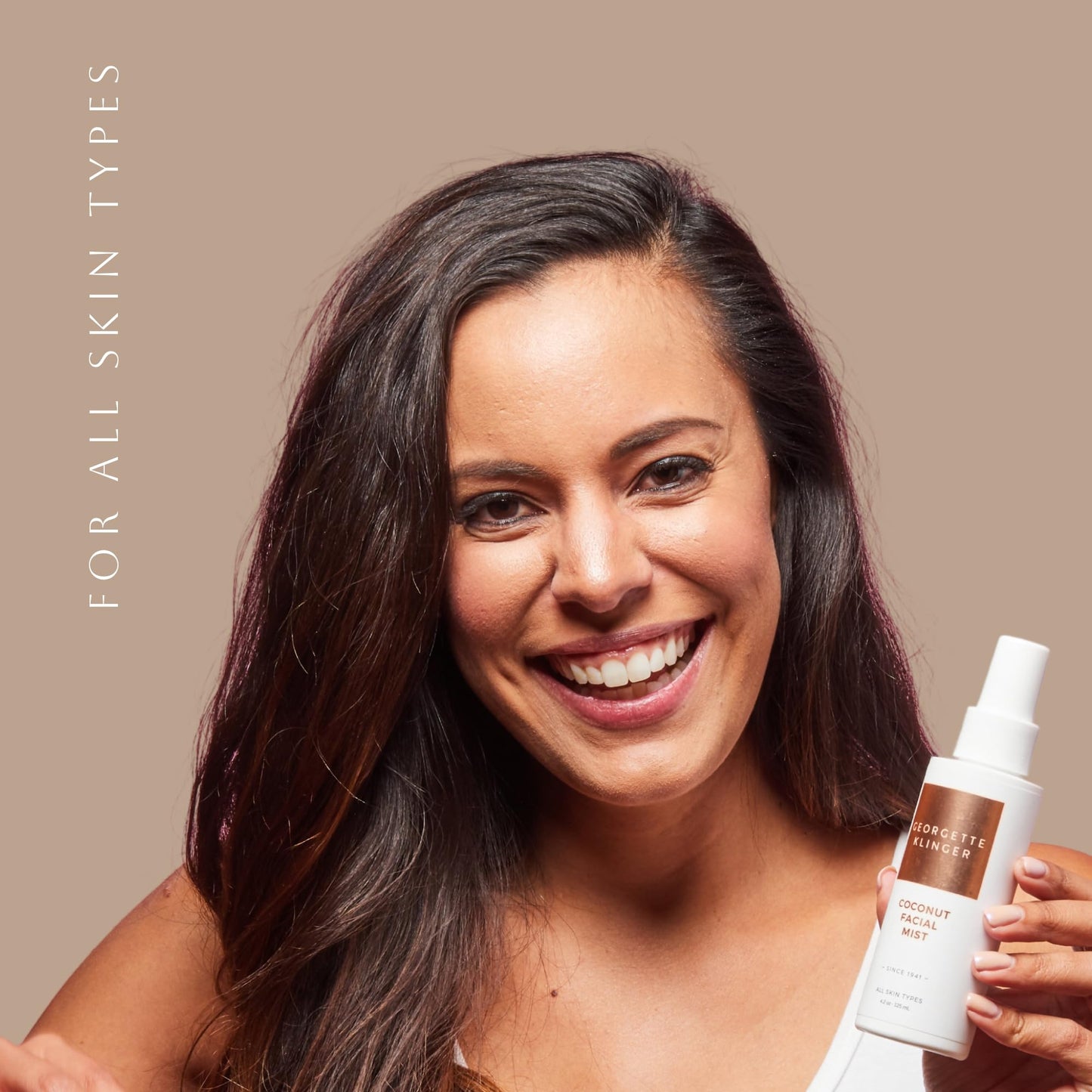 Georgette Klinger Hydrating Face Mist & Makeup Setting Spray Full Size Trio Gift Set Skin Care - Coconut, Lavender & Gardenia Facial Mist Kit Collection - 4.2 oz each